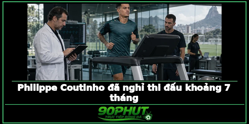 Philippe Coutinho đã nghỉ thi đấu khoảng 7 tháng Philippe Coutinho đã nghỉ thi đấu khoảng 7 tháng