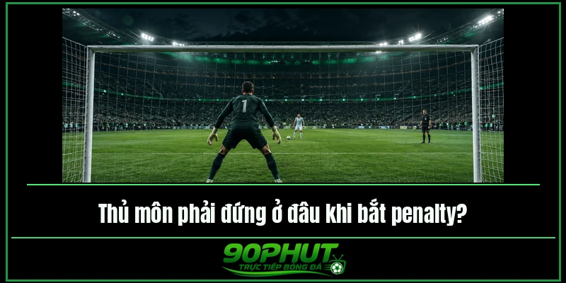 Thủ môn phải đứng ở đâu khi bắt penalty Thủ môn phải đứng ở đâu khi bắt penalty