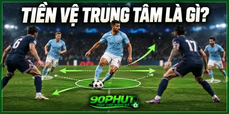 Tiền vệ trung tâm là gì? Vai trò, nhiệm vụ và kỹ năng
