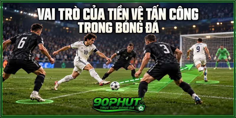 Vai trò của tiền vệ tấn công trong bóng đá Vai trò của tiền vệ tấn công trong bóng đá