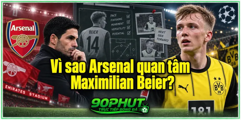 Vì sao Arsenal quan tâm Maximilian Beier